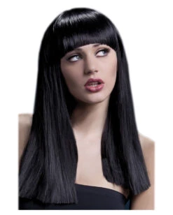 Fever Damenperücke Alexia Schwarz