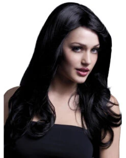 Damen Perücke Nicole Schwarz