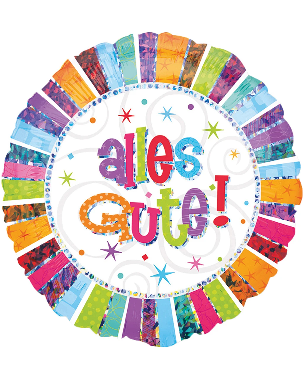 Folienballon Alles Gute 45cm 1 Folienballon Alles Gute 45cm