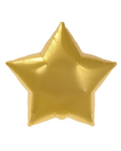 Folienballon Goldstern