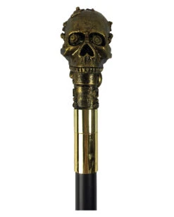 Gehstock Mit Steampunk Skull