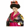Geisha Perücke Mit Blumen