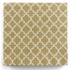Gemusterte Serviette Gold-weiss 20 St.