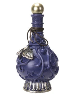 Giftflasche Mit Totenkopf Motte 23cm -Schattenfest Verkäufe giftflasche mit totenkopf motte poision bottle with skull moth halloween tischdekoration gothic deko 54736 04