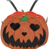 Glitzernder Jack O'Lantern Rucksack