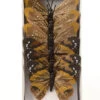 Glitzerschmetterling 10 Cm Braun 6 St.