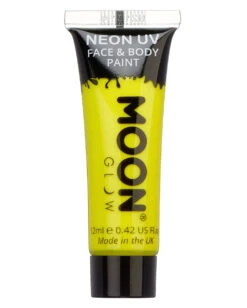 Glow In The Dark Make-up Neon Gelb