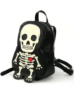 Glow In The Dark Skelett Rucksack -Schattenfest Verkäufe glow in the dark skelett rucksack skeleton backpack halloween kostuem zubehoer 54520 3
