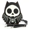 Glow In The Dark Skelett Fledermaus Handtasche
