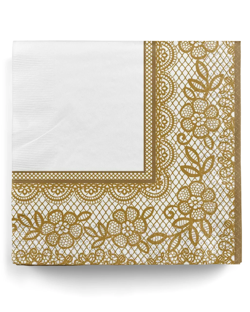 Gold Ornament Servietten 16 St 1 Gold Ornament Servietten 16 St