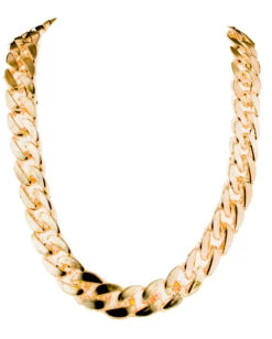 Goldglänzende 90's Panzerkette