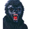 Gorilla Maske Schwarz