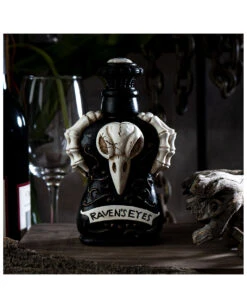 Gothic Giftflasche "Raben Augen" -Schattenfest Verkäufe gothic giftflasche rabenaugen gothic poison bottle decor ravens eyes halloween und gothic deko 53488 4