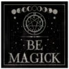 Gothic Metallschild "Be Magick" 20cm