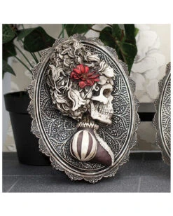 Gothic Skelett Dame Day Of The Dead Wandbild 10 Gothic Skelett Dame Day Of The Dead Wandbild -Schattenfest Verkäufe gothic skelett dame day of the dead wandbild gothic skeleton wall plaque stilvolle gothic deko 39301 2