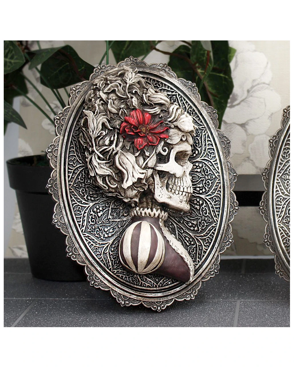 Gothic Skelett Dame Day Of The Dead Wandbild 5 Gothic Skelett Dame Day Of The Dead Wandbild – Bild 5