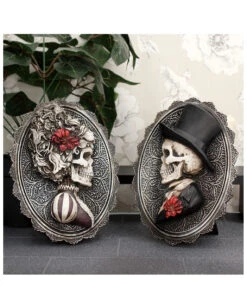 Gothic Skelett Dame Day Of The Dead Wandbild 11 Gothic Skelett Dame Day Of The Dead Wandbild -Schattenfest Verkäufe gothic skelett dame day of the dead wandbild gothic skeleton wall plaque stilvolle gothic deko 39301