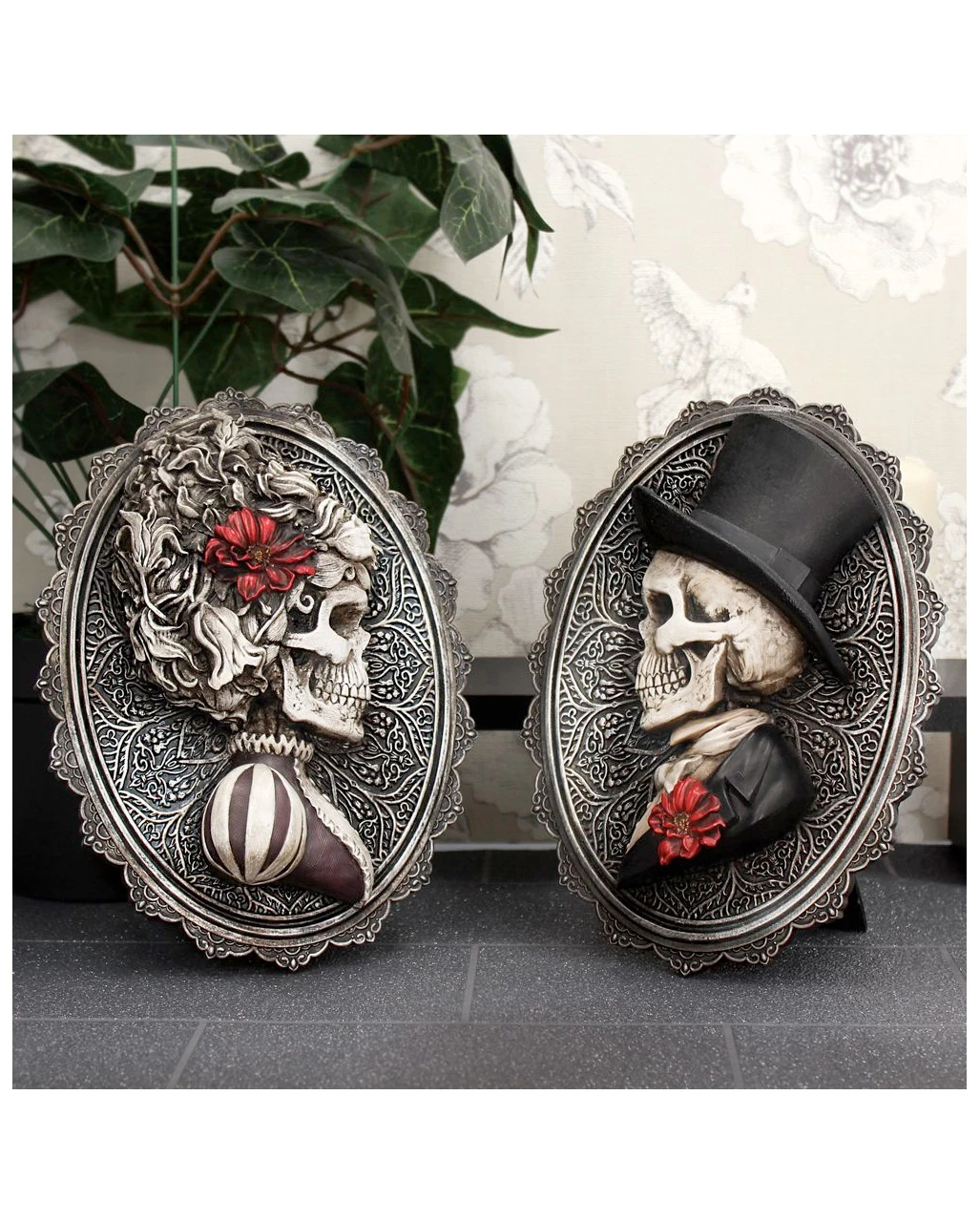 Gothic Skelett Dame Day Of The Dead Wandbild 6 Gothic Skelett Dame Day Of The Dead Wandbild – Bild 6