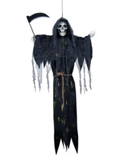 Grim Reaper Mit Sense & LED Augen 120cm