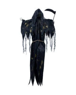 Grim Reaper Mit Sense & LED Augen 120cm 5 Grim Reaper Mit Sense & LED Augen 120cm -Schattenfest Verkäufe grim reaper mit sense und led augen grim reaper with scythe and led eyes halloween deko 54849 02