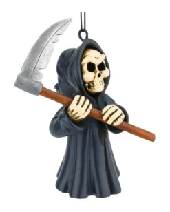 Grim Reaper Weihnachtskugel 8,9cm 6 Grim Reaper Weihnachtskugel 8,9cm -Schattenfest Verkäufe grim reaper weihnachtskugel halloween und horror weihnachtsdeko und wohnaccessoires grim reaper hanging ornament 54748 4
