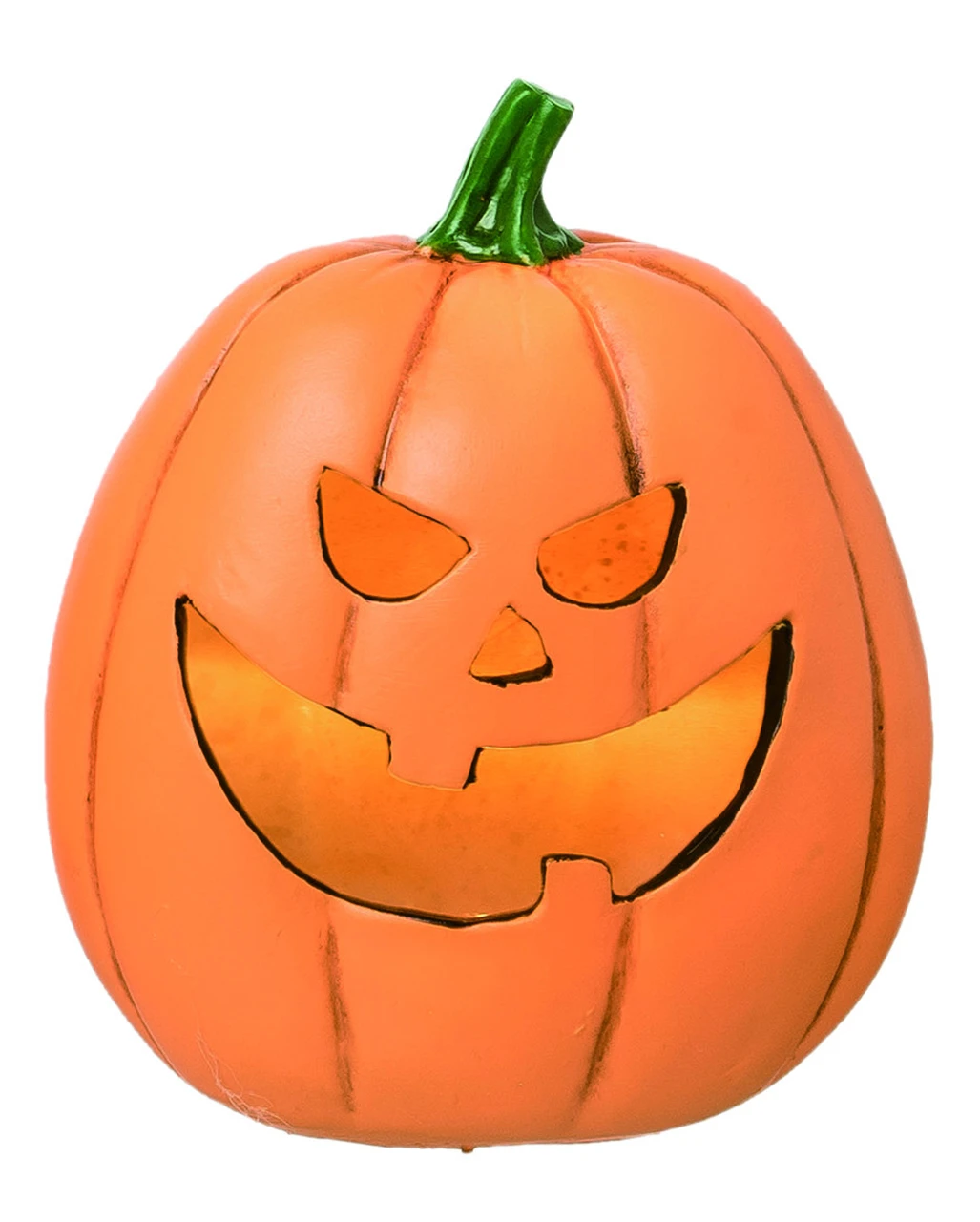 Grinsender Kürbis Mit LED Als Halloween Deko 16cm 4 Grinsender Kürbis Mit LED Als Halloween Deko 16cm – Bild 4