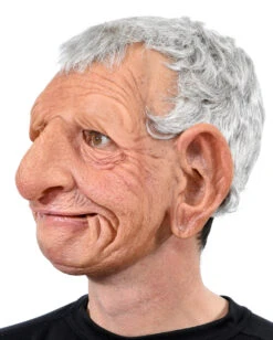 Großvater Papa Vollkopf Maske Mit Haaren -Schattenfest Verkäufe grossvater maske mit haaren opa maske mit haaren alter mann maske grandpa mask 37862 03
