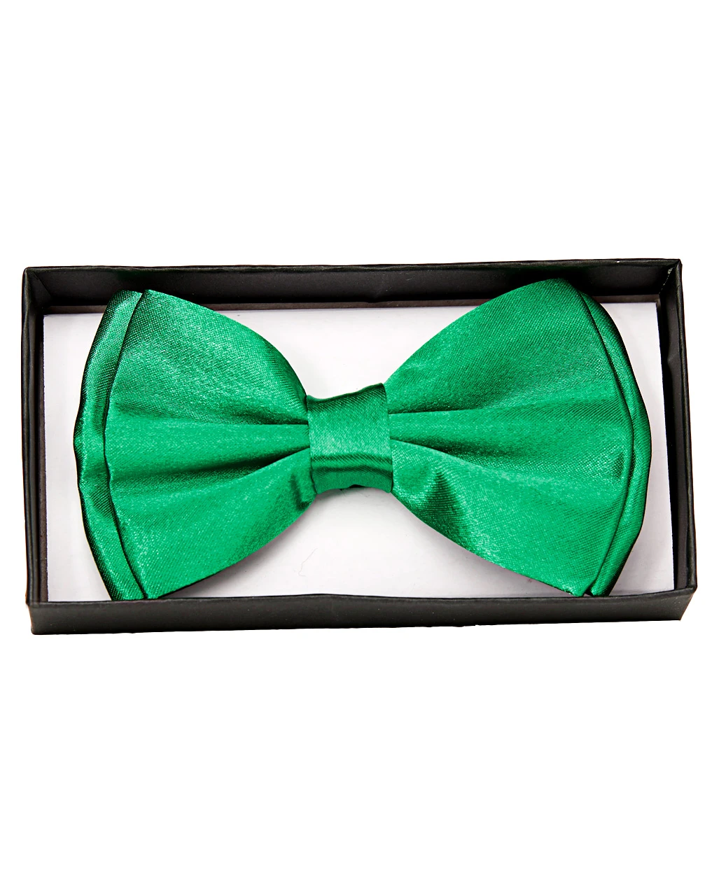 Grüne Satin Fliege Deluxe 1 Grüne Satin Fliege Deluxe