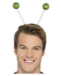 Haarreif Mit Grünen Bommeln -Schattenfest Verkäufe haarreif mit gruenen bommeln faschings kopfschmuck karneval haarreifen green glitter ball boppers 28945 2