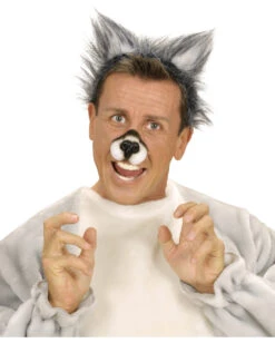 Wolfs Ohren Aus Plüsch 5 Wolfs Ohren Aus Plüsch -Schattenfest Verkäufe haarrige wolfs ohren tierkostuem kostuemzubehoer hairy wolfs ear headband 36586 02