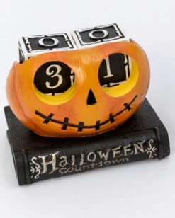 Halloween Countdown Zähler Kürbis