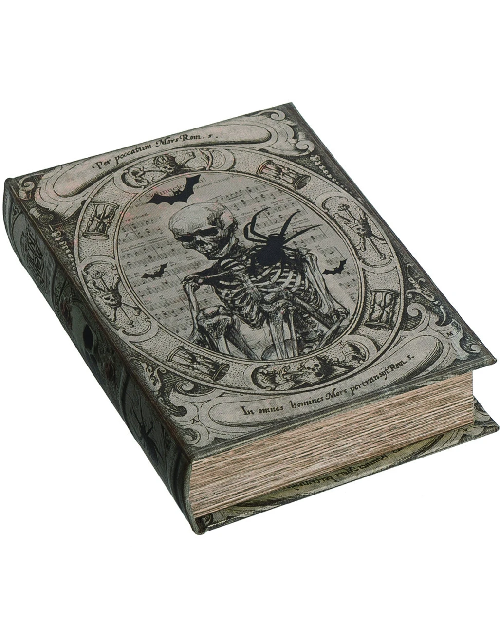 Halloween Dekobuch Mit Geheimfach 2 Halloween Dekobuch Mit Geheimfach – Bild 2