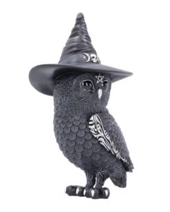 Halloween Eule Mit Hexenhut 30cm -Schattenfest Verkäufe halloween eule mit hexenhut 30cm riesige halloween eule mit hut gothic geschenke und wohnaccessoires 52508
