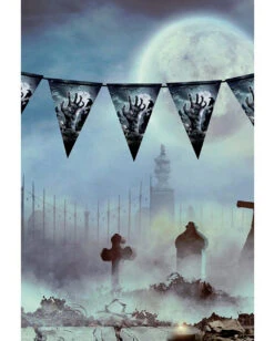 Halloween Zombie Friedhof Wimpel Girlande 3m 5 Halloween Zombie Friedhof Wimpel Girlande 3m -Schattenfest Verkäufe halloween friedhof wimpel girlande halloween graveyard banner halloween friedhof dekoration 53182 3