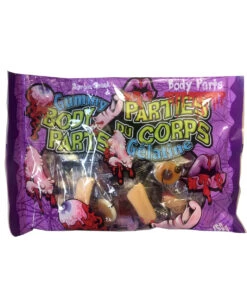 Halloween Fruchtgummi Körperteile