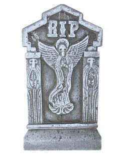 Halloween Grabstein R.I.P. Mit Engel