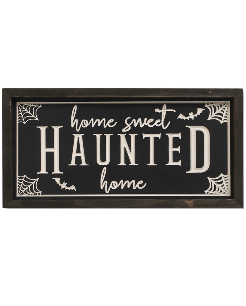 Halloween Wandbild "Home Sweet Haunted Home" 40cm 1 Halloween Wandbild "Home Sweet Haunted Home" 40cm
