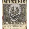 Horrorclown Wanted Poster