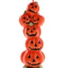 Halloween Kürbis Kerze 19 Cm