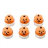 Halloween Kürbis Teelichter 6er-Set