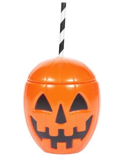 Kürbis Trinkbecher Mit Deckel