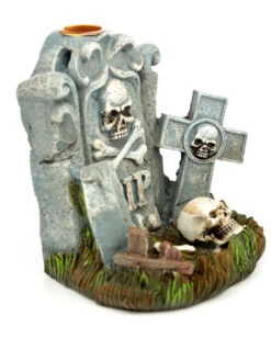 Halloween RIP Grabstein Backflow Räucherkegelhalter -Schattenfest Verkäufe halloween rip grabstein backflow raeucherkegelhalter halloween rip tombstone backflow incense cone holder 54609 05 1