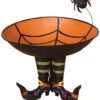 Halloween Süßigkeiten Schale Auf Hexenbeinen