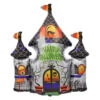 Folienballon Happy Halloween Geisterschloss