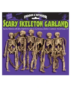 Scary Skelett Girlande 182cm