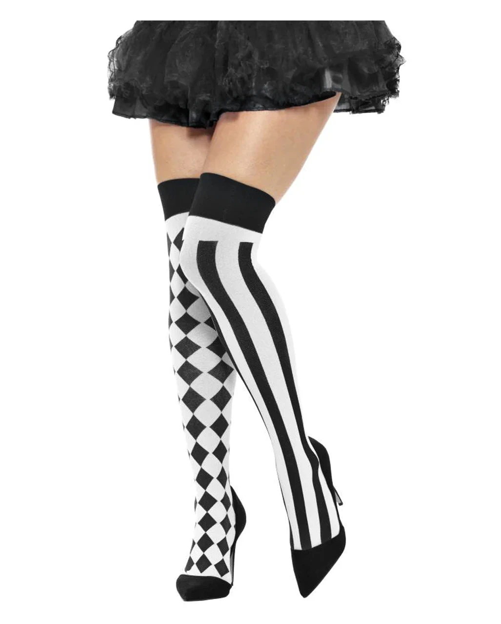 Halterlose Harlekin Strümpfe Economy 1 Halterlose Harlekin Strümpfe Economy