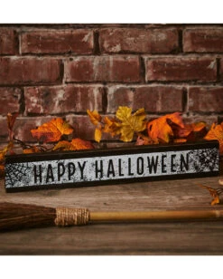 Happy Halloween Block Aufsteller