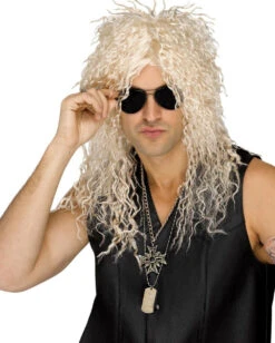 Headbanger Perücke Blond
