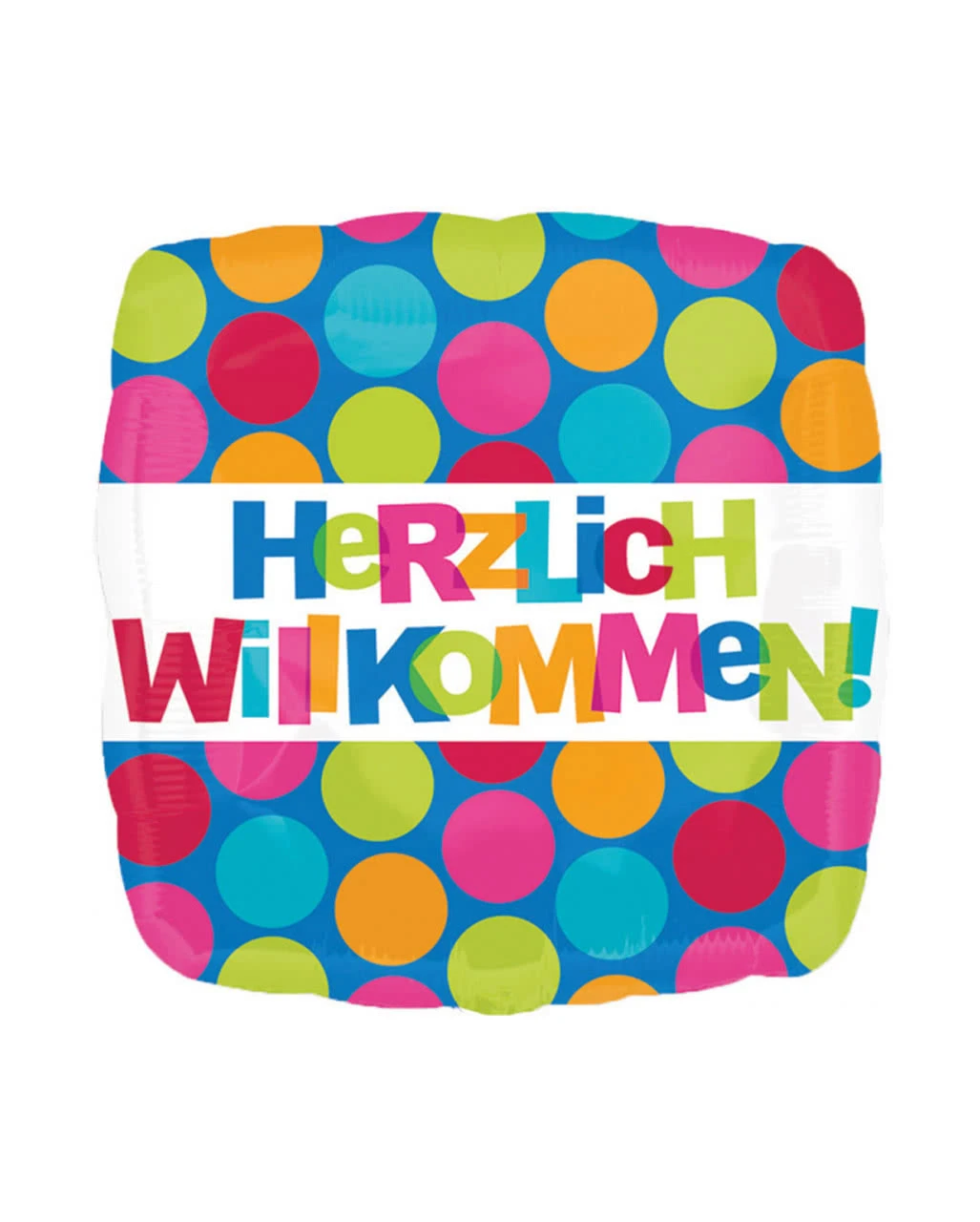 Herzlich Willkommen Folienballon 1 Herzlich Willkommen Folienballon