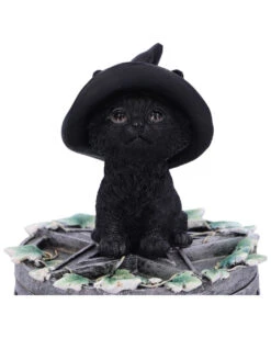 Hexenkatze Auf Pentagramm Box 15cm -Schattenfest Verkäufe hexenkatze auf pentagramm box 15cm witchs cat familiar box figurine gothic deko und wohnaccessoires 52299 5